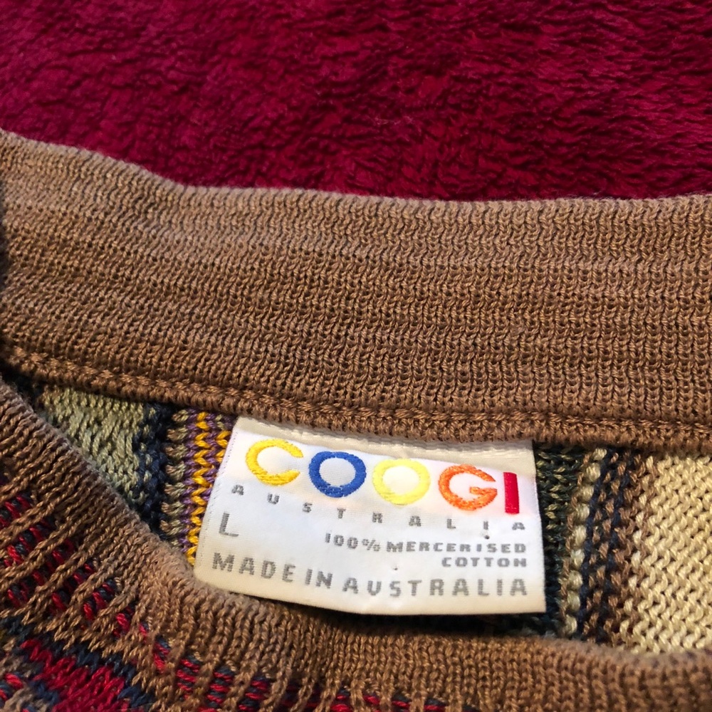 Authentic vintage multicolor coogi sweater - Picture 3 of 5